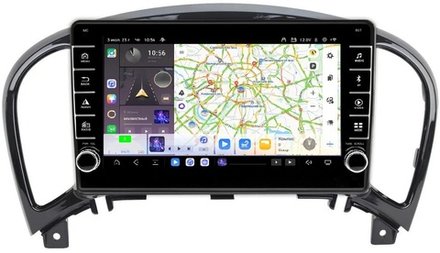 Магнитола для Nissan Juke 2011-2019 - Carmedia OL-9672 (кнопки и крутилки) Android 13, TS20, 6+128Гб, CarPlay, 4G SIM-слот