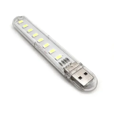 Светодиодный USB светильник, ночник, фонарик - флешка, 8 Led, 5В 2,5Вт, 100мм