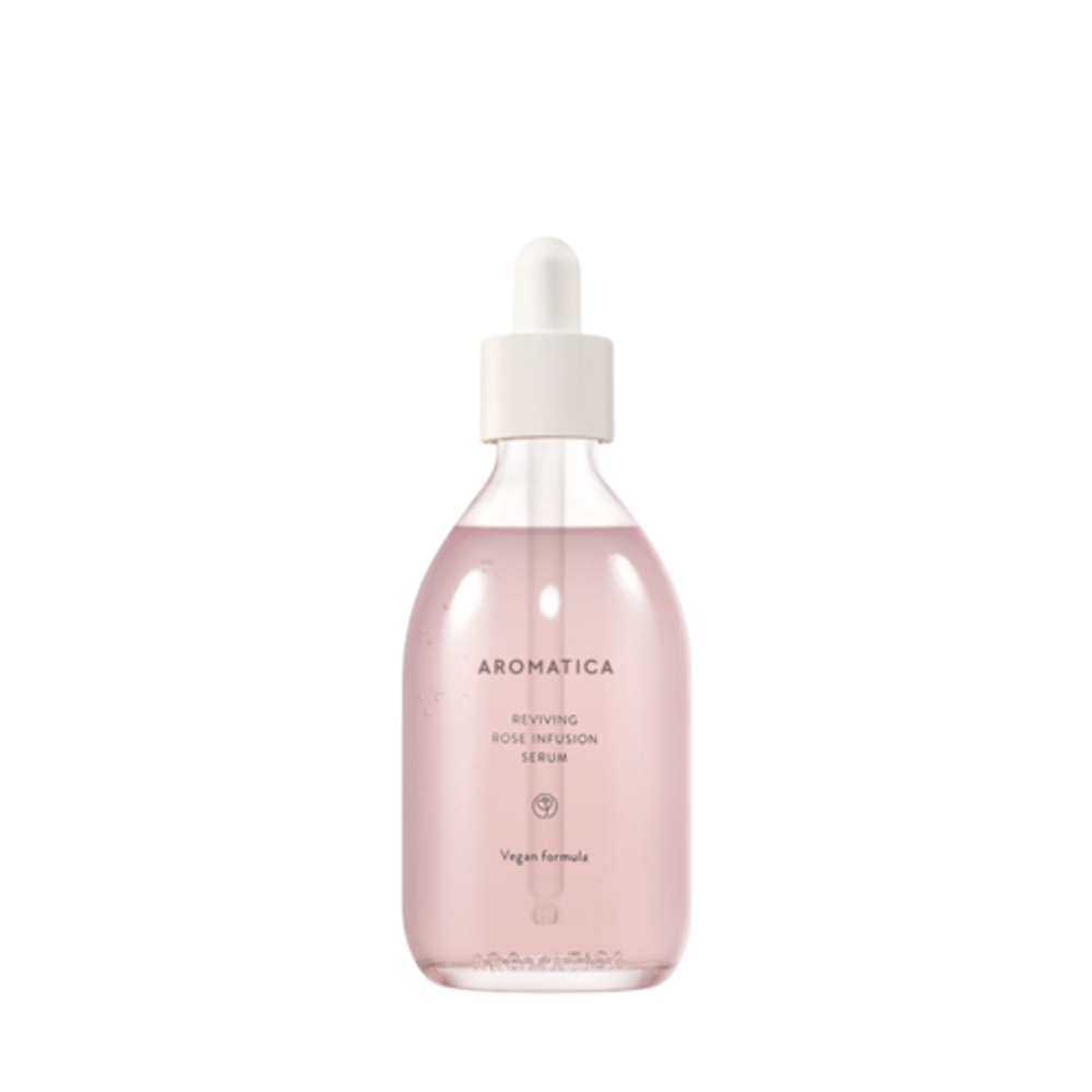 Aromatica Сыворотка для лица с экстрактом дамасской розы - Reviving rose infusion serum, 100мл