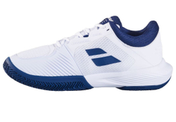 Мужские кроссовки теннисные Babolat SFX 4 Clay - white/estate blue