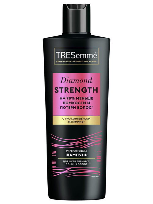 TRESemmé Diamond Strength Шампунь для волос Укрепляющий 400 мл (17633)