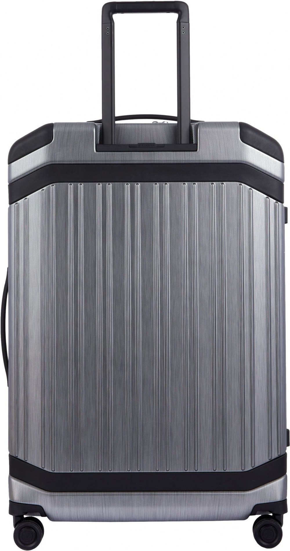 Чемодан Piquadro PQ LIGHT PREMIUM (BV4428PQLP/GRN) 51x75x28см 89л. поликарбонат/алюм./натур.кожа сер