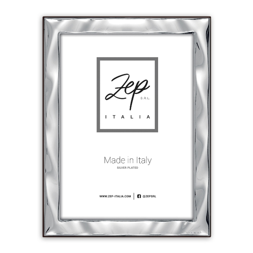 ZEP B75946 10x15 Caserta SILVER PLATED металл с посеребрением ф/рамка