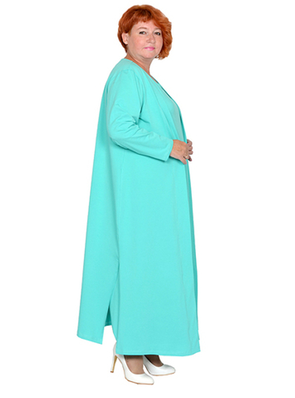 Кардиган из хлопка Морская пена