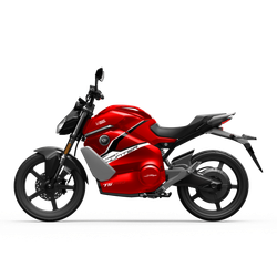 Электромотоцикл WHITE SIBERIA SUPER SOCO TS STREET HUNTER PRO Красный