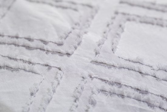 177HON-19230 Покрывало Квадро серое 180*230