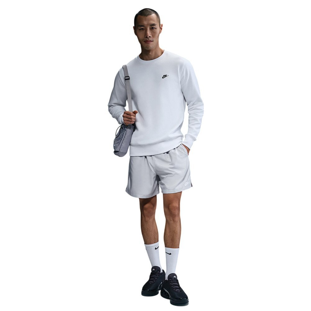 Баскетбольная толстовка Nike Club Sweatshirt White
