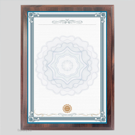 Плакетка для награждения победителей. Макет 6825222