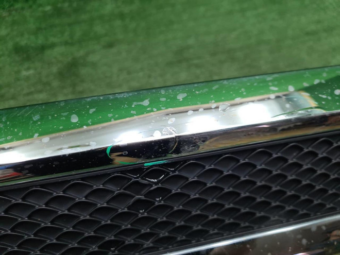 Накладка заднего бампера Mercedes M W166 11-15 AMG