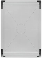 Щит с монтажной панелью EKF PB65MP009