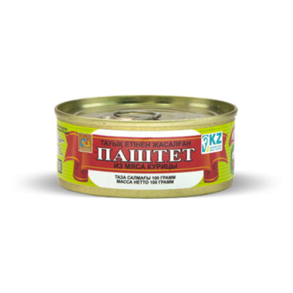 Паштет из мяса курицы Кублей 100 гр