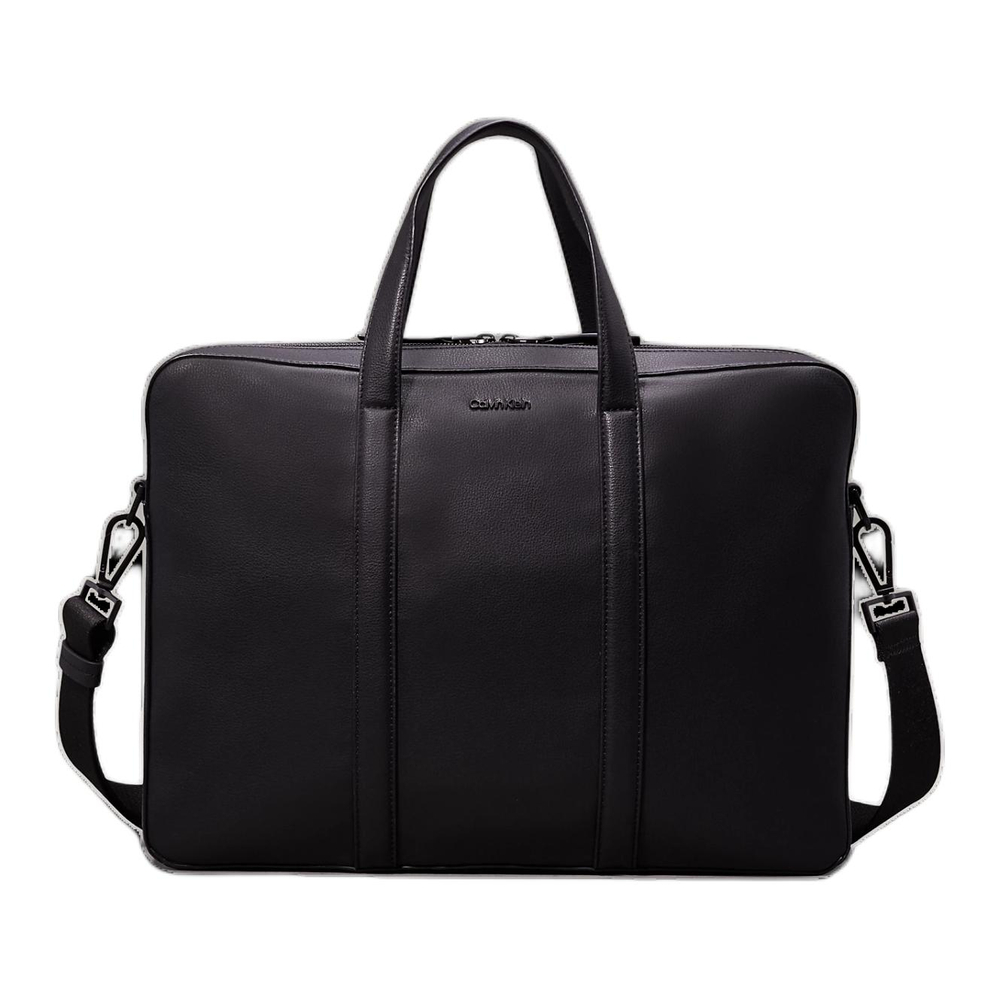 CALVIN KLEIN Polyester+Polyurethane Laptop Bag Men"s Black