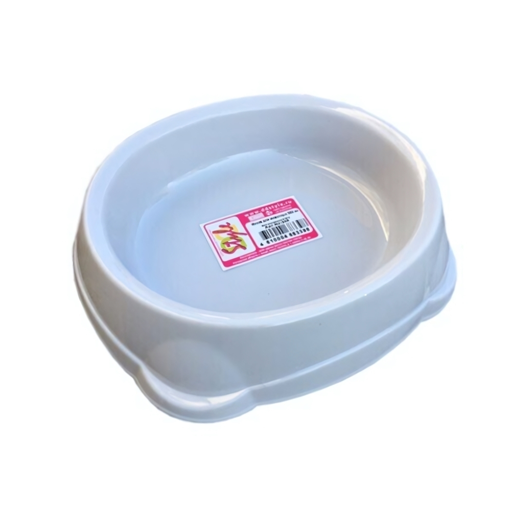 Миска для животных 250мл св.серый