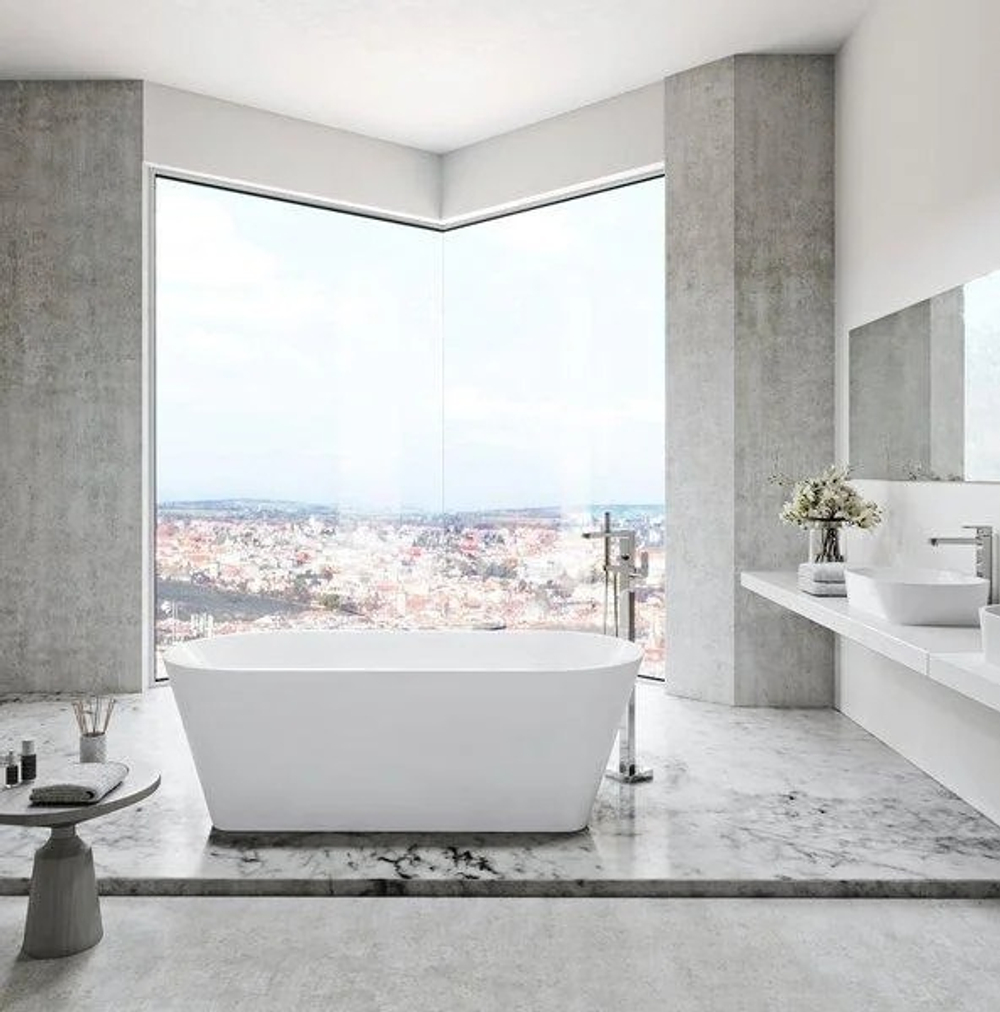 Ванна SOLO 1780x800 белая отдельностоящая