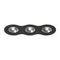 Комплект из светильника и рамки Lightstar Intero 111 (217937+217907+217907+217907) i937070707