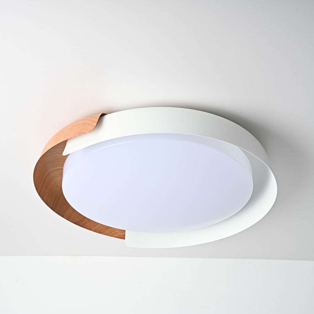 Потолочный Светильник Adda White/Wood By Imperiumloft