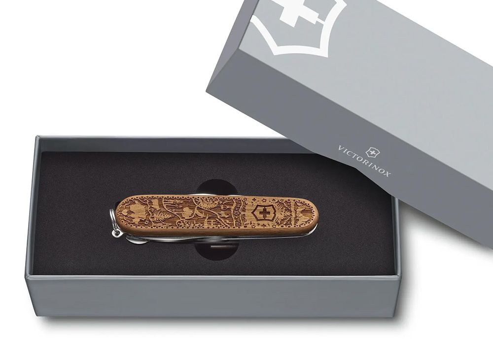 Мультитул Нож Victorinox 1.3701.63L21 Climber Wood Swiss Spirit Special ...