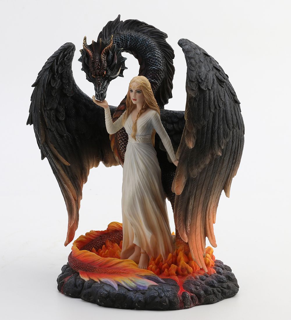 Veronese WS-1342 Статуэтка «Красавица и Злобный Змеевик»