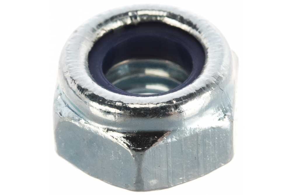 ГАЙКА САМОКОНТРЯЩАЯСЯ СТРОЙБАТ ОЦИНК DIN 985 М6 14ШТ