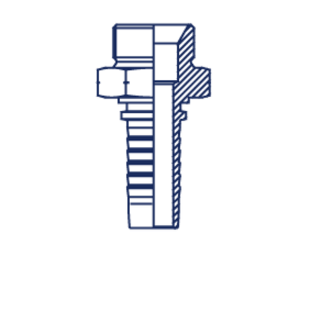Фитинг DN 12 DK (Ш) 22x1.5