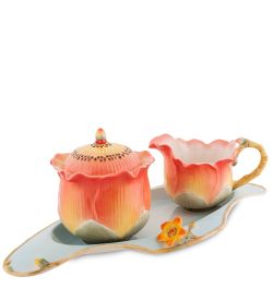 FM-06/ 2 Набор сахарница и молочник «Капок» (Pavone)