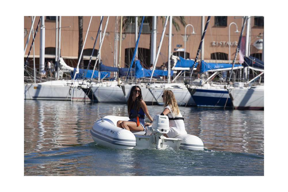 Мотор лодочный Suzuki DF6AS, белый