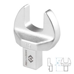 KING TONY (34501116M) Насадка рожковая серии "FIT", 16 мм, 9х12 мм