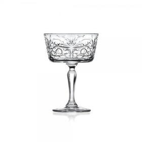 Бокал блюдце для шампанского RCR Luxion Tattoo 260 мл