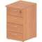 Тумба приставная Континент с замком ТФ222	 вишня оксфорд, 400x600x750 мм, 4 ящика