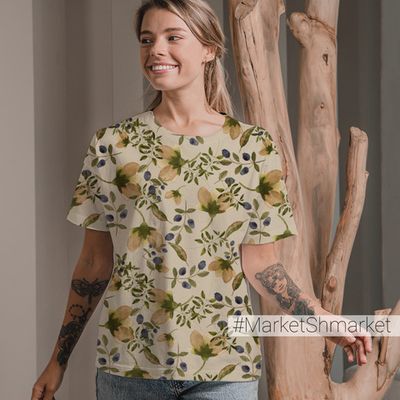 Футболка женская стандарт с принтом 