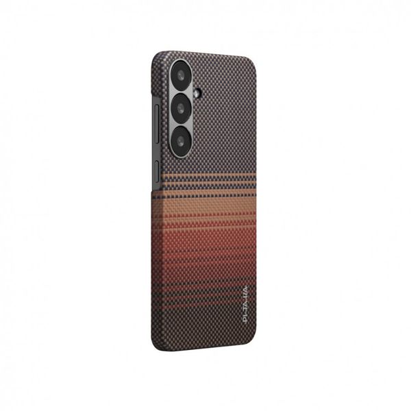 Чехол Pitaka Tactile Woven для Samsung Galaxy S25, Закат | Sunset