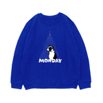 Свитшот "Бордер Колли в понедельник"