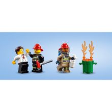 Пожар в бургер-кафе City Fire LEGO 60214