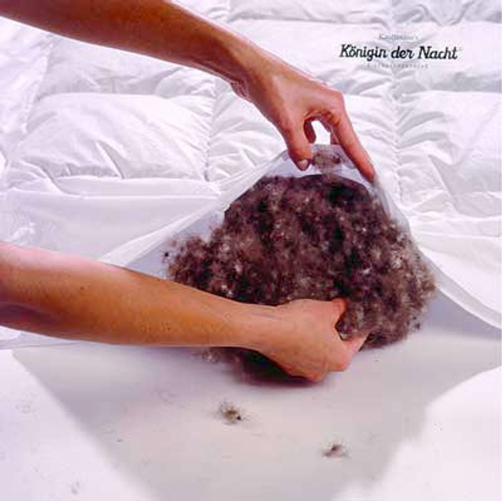 Одеяло пуховое 180х200 Kauffmann Пух Гаги Лиосилк Австрия наполнение одеяла