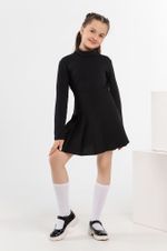 Джемпер для девочки Скул-3 Виотекс ЧЁРНЫЙ