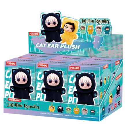 Рандомный Брелок Blind Box Puremind Jujutsu Kaisen Cat Ear Plush
