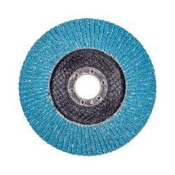 Круг лепестковый для шлифования по нержавеющей стали FTL Ergo цирконий 29 125 х 22,2 мм P60