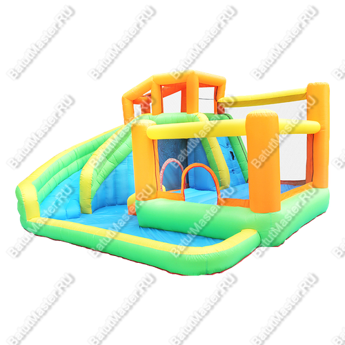 Коммерческий батут "Солнечный" 5,3*3,9*2,7 м