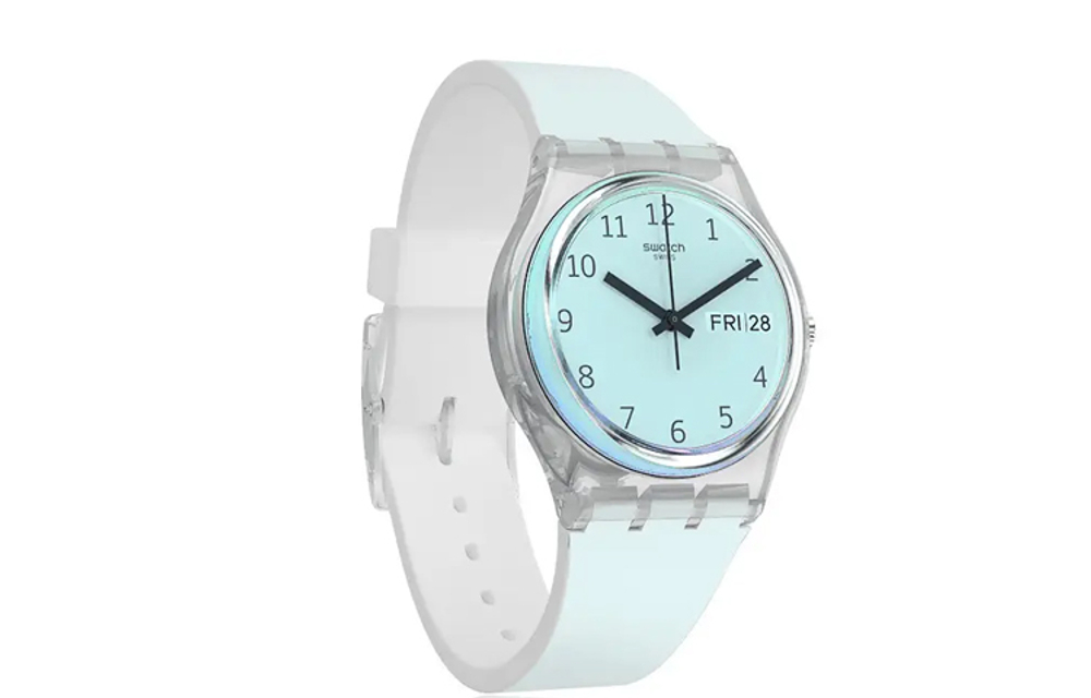 SWATCH Unisex Blue Watch GE713