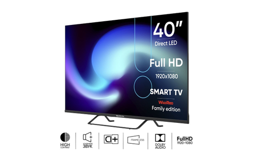 тв ЖК Topdevice TDTV 40BS04F BK Smart