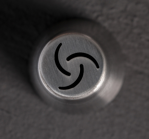 Насадка для кондитерского мешка d=3,7 см «Тюльпан 3 лепестка», нержавеющая сталь