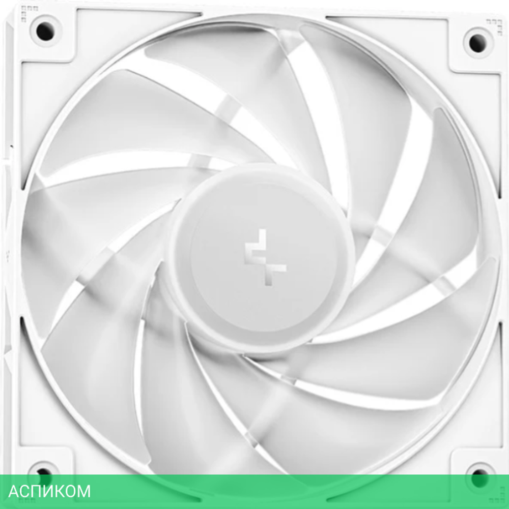 Система жидкостного охлаждения для процессора DeepCool LE240 WH V2 белый (R-LE240-WHAMMN-G-2)