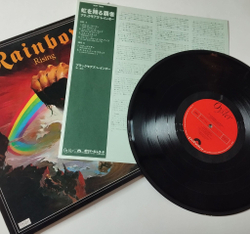 Винтажная виниловая пластинка LP Ritchie Blackmore Rainbow Rising (Japan 1976) (No Obi) Do You Close Your Eyes MWF 1004
