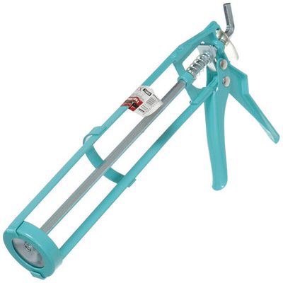 Пистолет для герметика, 225 мм, скелетный усиленный, шток 8 мм, с фиксатором 310 мм, Bartex, 150025, шт