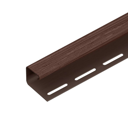 J-профиль Tecos Lux Итальянский орех 3050 мм