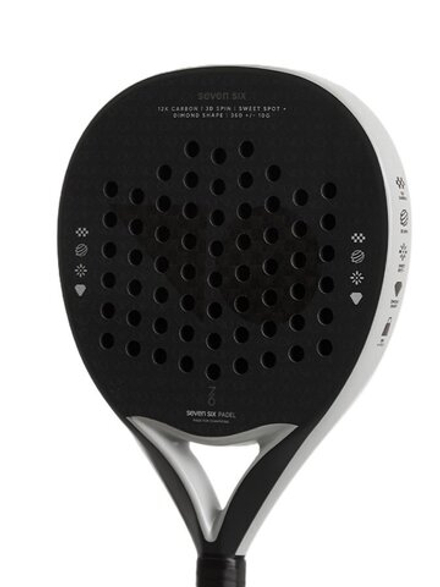 Ракетка для падел Любительская  SEVENSIX SLIDE SHADOW .