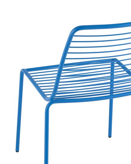 Стул Дели металл голубой