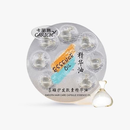 Масло для волос эфирное в желатиновых капсулах для гладких и послушных волос CARICH  21шт. (0,50PV+купон)