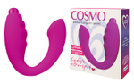 Вибромассажер для точки G Cosmo фиолетовый 24,5 см
