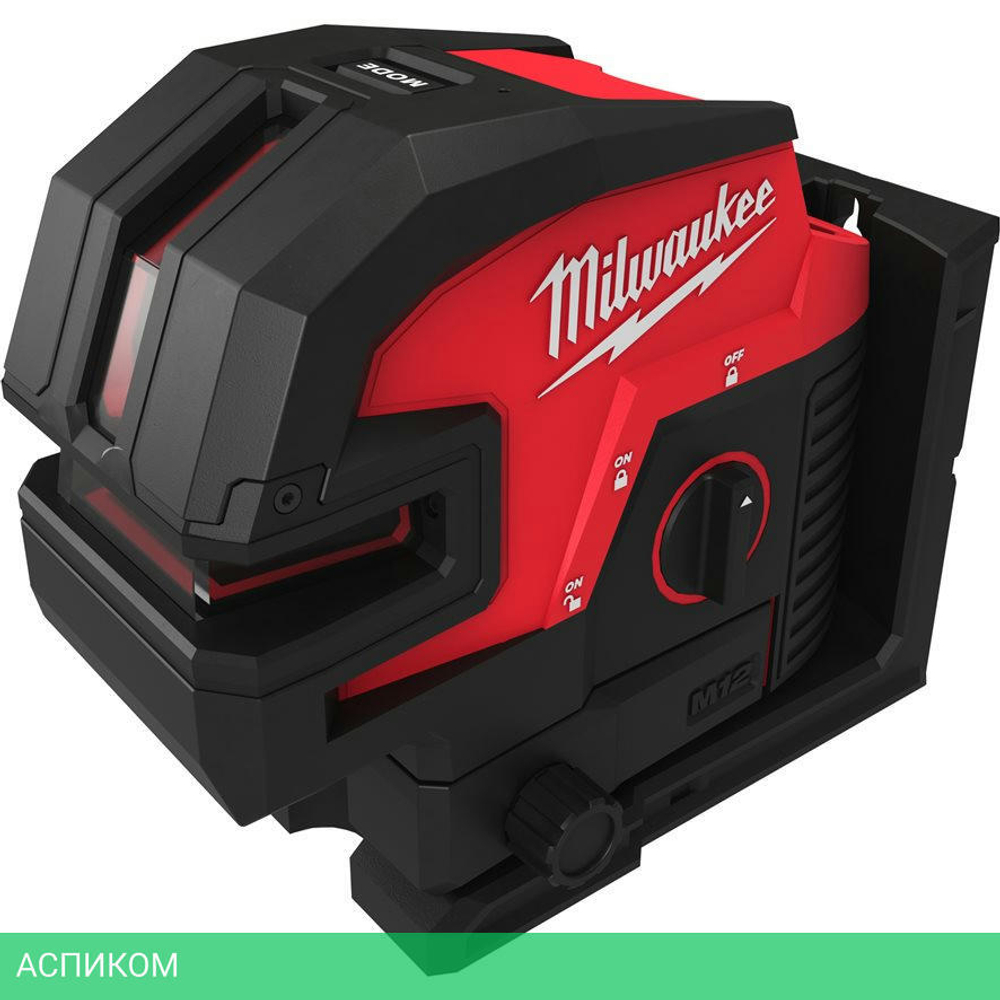 Лазерный нивелир Milwaukee M12 CLL4P-0C (4933479202)